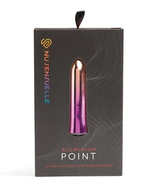 Vibrators Novel Creations Usa INC Nu Sensuelle Aluminium Point Rechargeable Bullet
