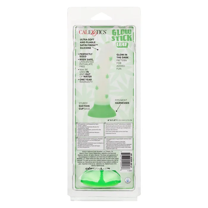 CalExotics Glow Stick Leaf Green Vibrators CalExotics Glow Stick Leaf Green Vibrators
