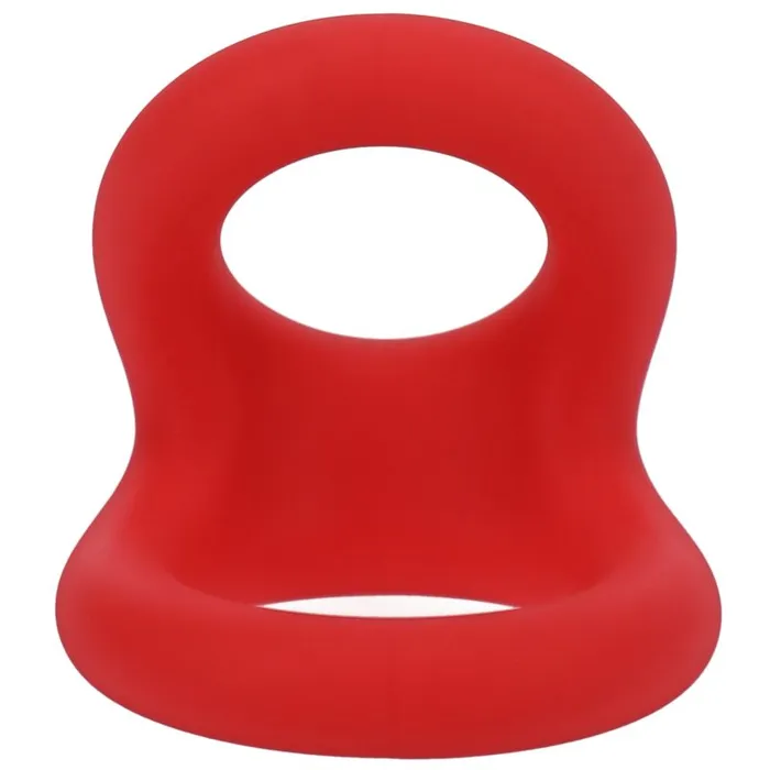 Uplift Silicone Cock Ring Crimson Tantus Male Sex Toys