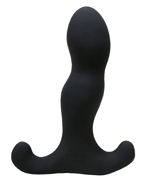 Aneros Female Sex Toys Aneros Vice 2 Vibrating Silicone PSpot Stimulator with Remote Control Black
