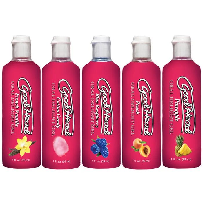 Doc Johnson GoodHead Oral Delight Gel 5 Pack Enhancers