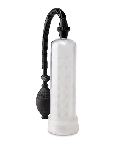 Pump Worx Silicone Power Pump Clear Pump Worx Male Sex Toys