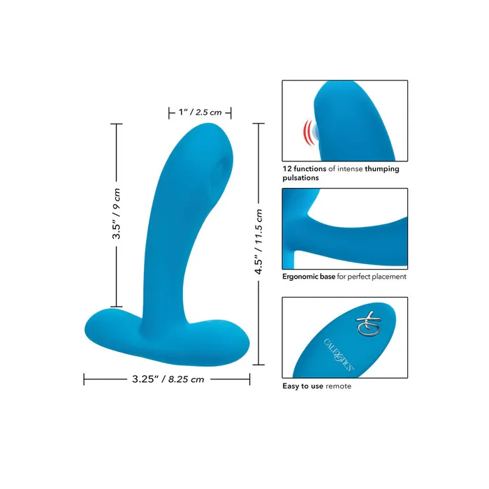California Exotic Couples Remote Controlled Pulsing Pleaser Vibrator California Exotic Couples Remote Controlled Pulsing Pleaser Vibrator