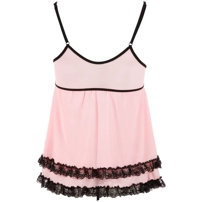 Vibrators Cottelli Collection Cottelli Babydoll and Thong Vibrators Cottelli Collection Cottelli Babydoll and Thong