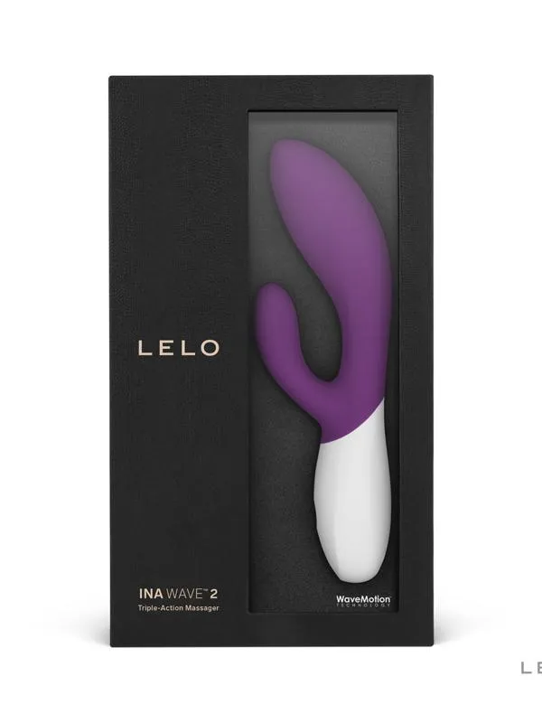 Vibrators Lelo Ina Wave 2 Plum Vibrators Lelo Ina Wave 2 Plum