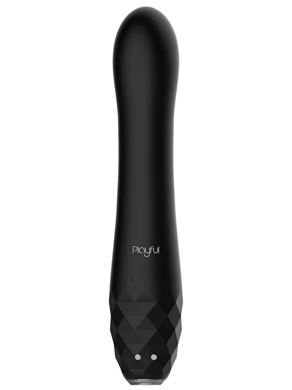 Vibrators Playful Playful Diamonds The Baroness Rechargeable Rabbit Vibe Black Vibrators Playful Playful Diamonds The Baroness Rechargeable Rabbit Vibe Black