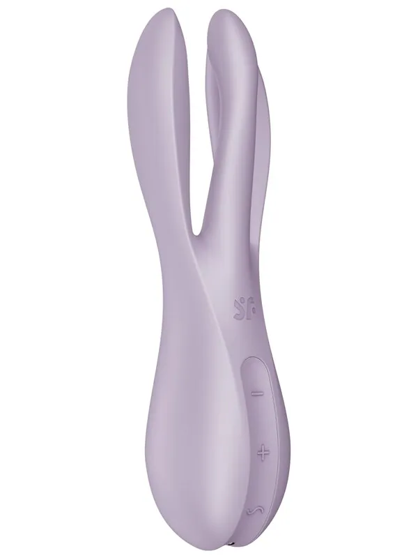 Vibrators Satisfyer Threesome 2 Violet Satisfyer Vibrators Satisfyer Threesome 2 Violet Satisfyer