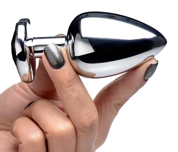 Anal XR Brands Black Heart Gem Anal Plug Large