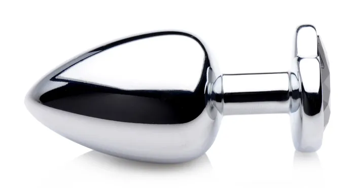 Anal XR Brands Black Heart Gem Anal Plug Large