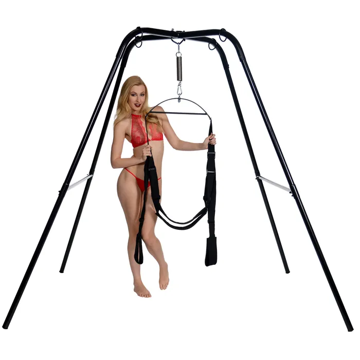 Couples XR Brands Trinity Ultimate Sex Swing Stand