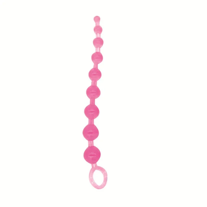 Male Sex Toys PlugLust Anal Beads Color Pull Ring Ball Anal Stimulator