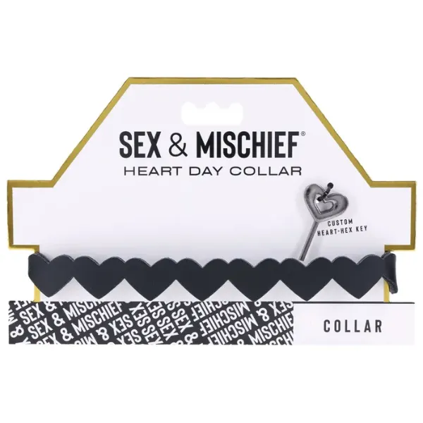 OSAS Female Sex Toys Sex Mischief Heart Day Collar OSAS Female Sex Toys Sex Mischief Heart Day Collar